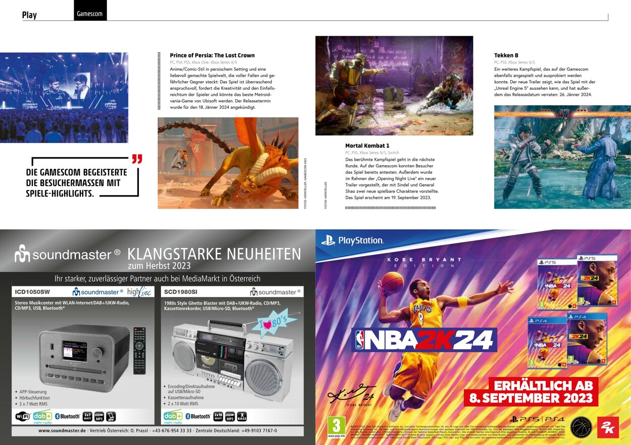 Prospekt Media Markt 01.09.2023 - 31.10.2023