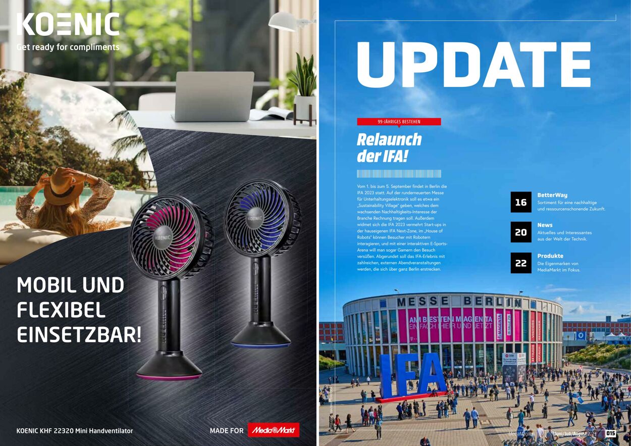 Prospekt Media Markt 01.06.2023 - 31.08.2023