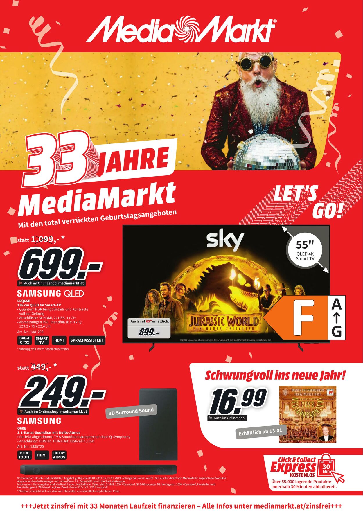 Prospekt Media Markt 08.01.2023 - 21.01.2023