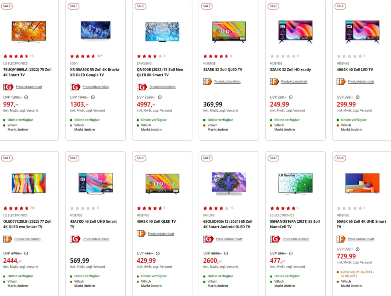 Prospekt Media Markt 12.06.2023 - 25.06.2023