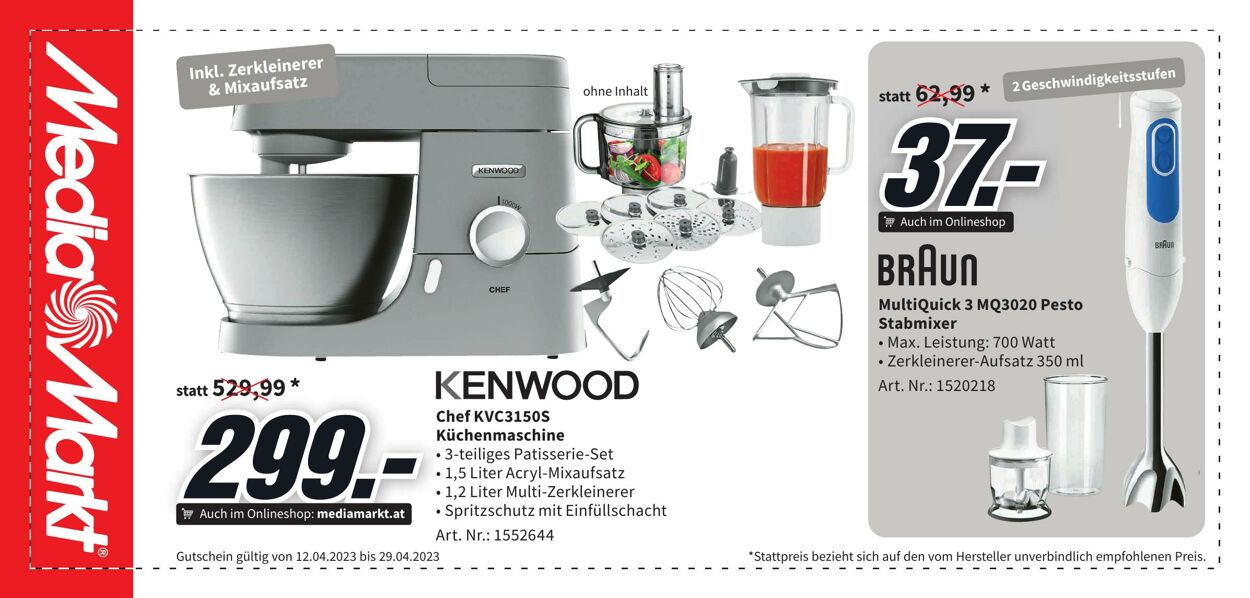 Prospekt Media Markt 12.04.2023 - 29.04.2023