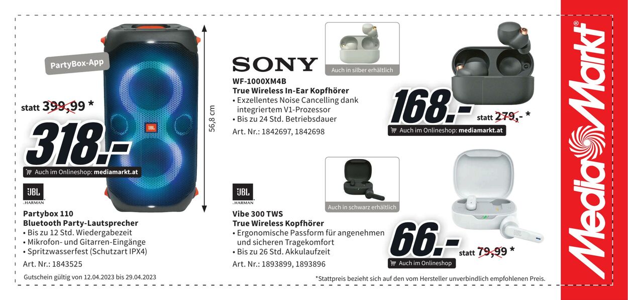 Prospekt Media Markt 12.04.2023 - 29.04.2023
