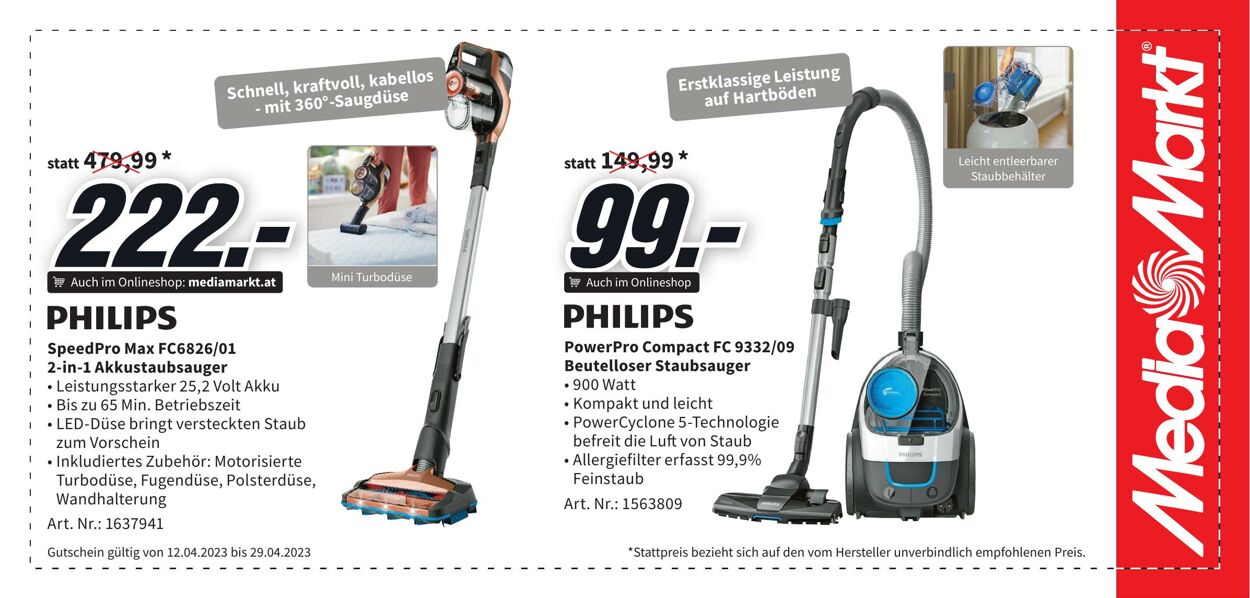 Prospekt Media Markt 12.04.2023 - 29.04.2023