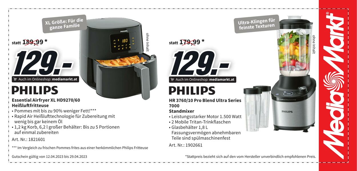 Prospekt Media Markt 12.04.2023 - 29.04.2023