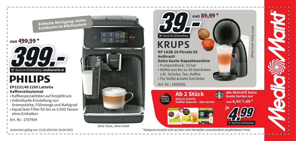 Prospekt Media Markt 12.04.2023 - 29.04.2023