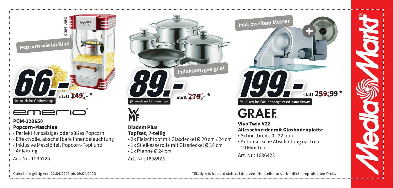 Prospekt Media Markt 12.04.2023 - 29.04.2023