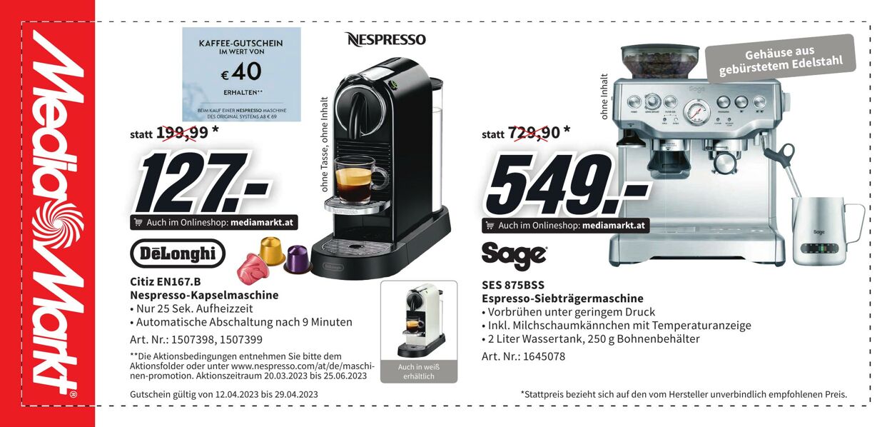 Prospekt Media Markt 12.04.2023 - 29.04.2023