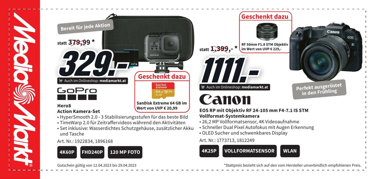 Prospekt Media Markt 12.04.2023 - 29.04.2023