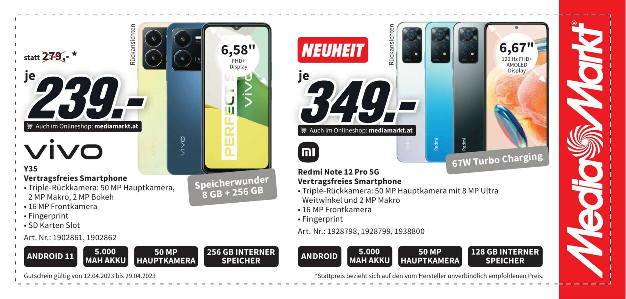 Prospekt Media Markt 12.04.2023 - 29.04.2023