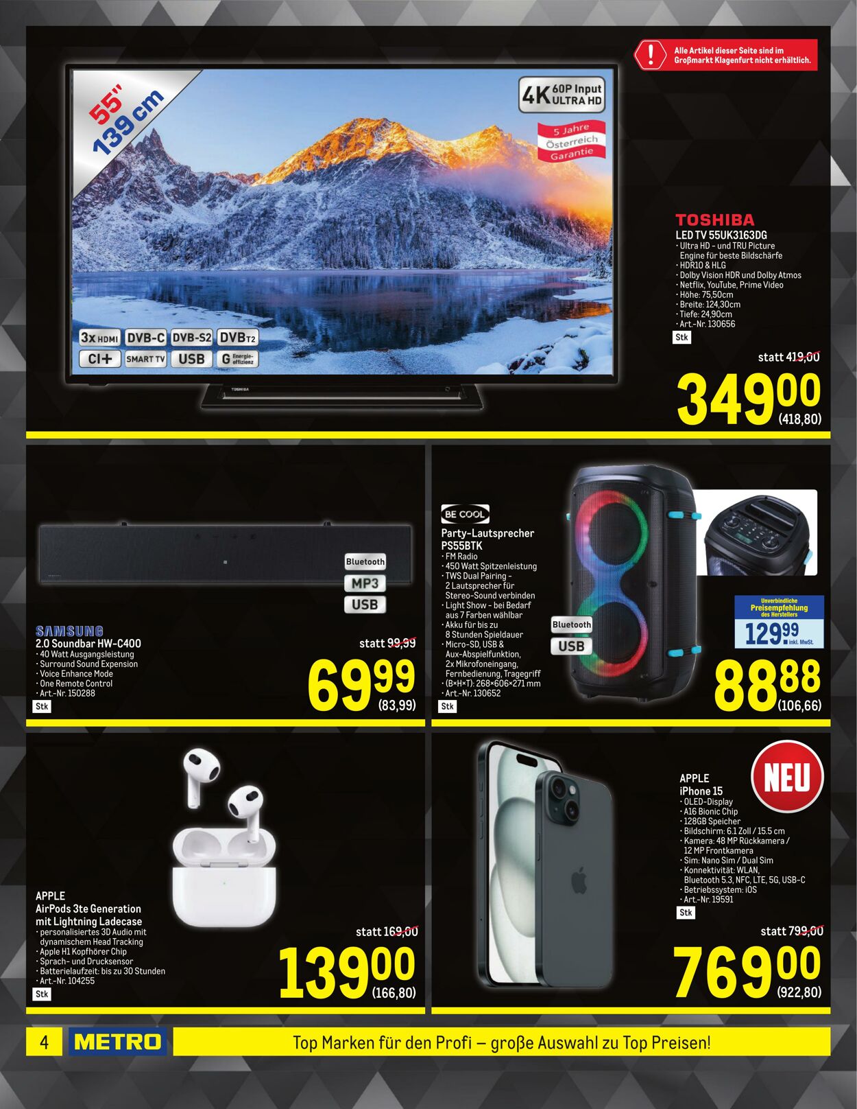 Prospekt Metro 23.11.2023 - 29.11.2023