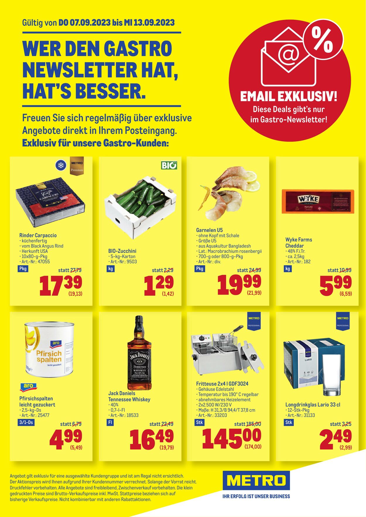 Prospekt Metro 07.09.2023 - 13.09.2023
