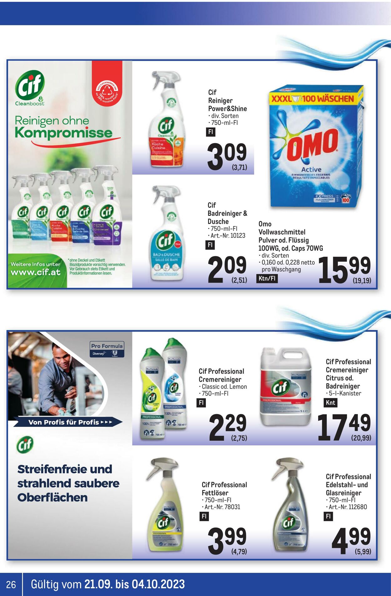 Prospekt Metro 21.09.2023 - 04.10.2023