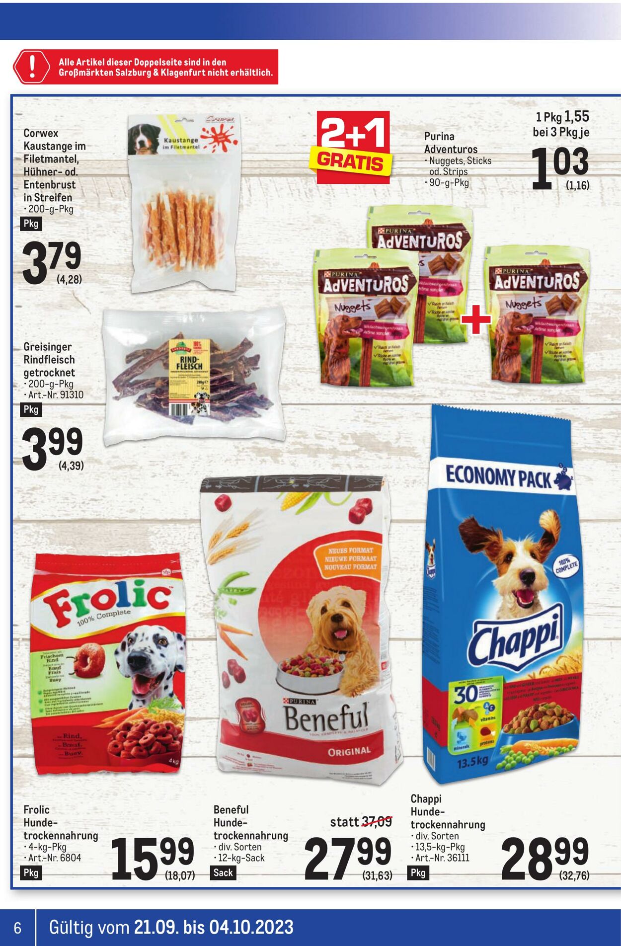 Prospekt Metro 21.09.2023 - 04.10.2023