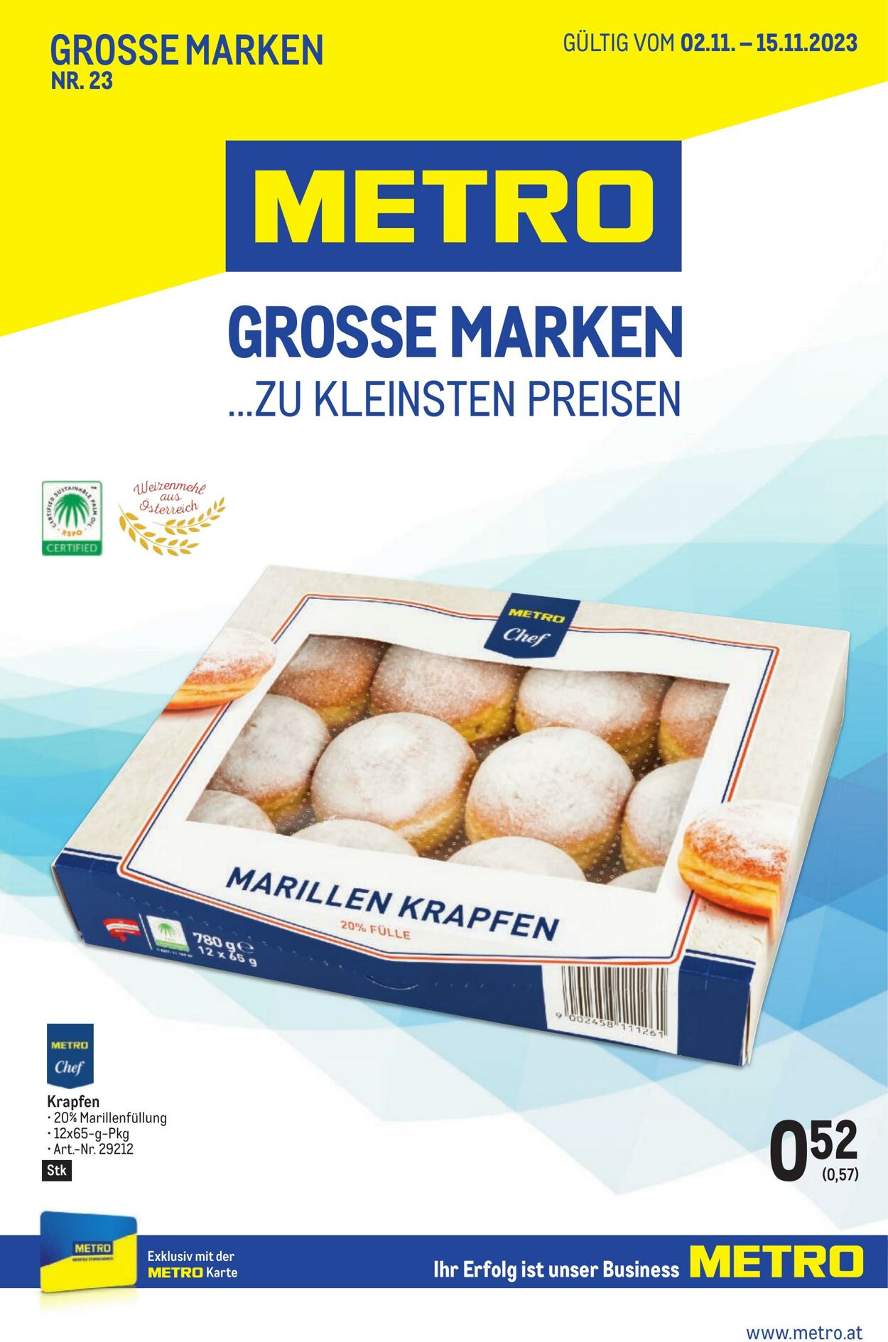 Prospekt Metro 02.11.2023 - 15.11.2023