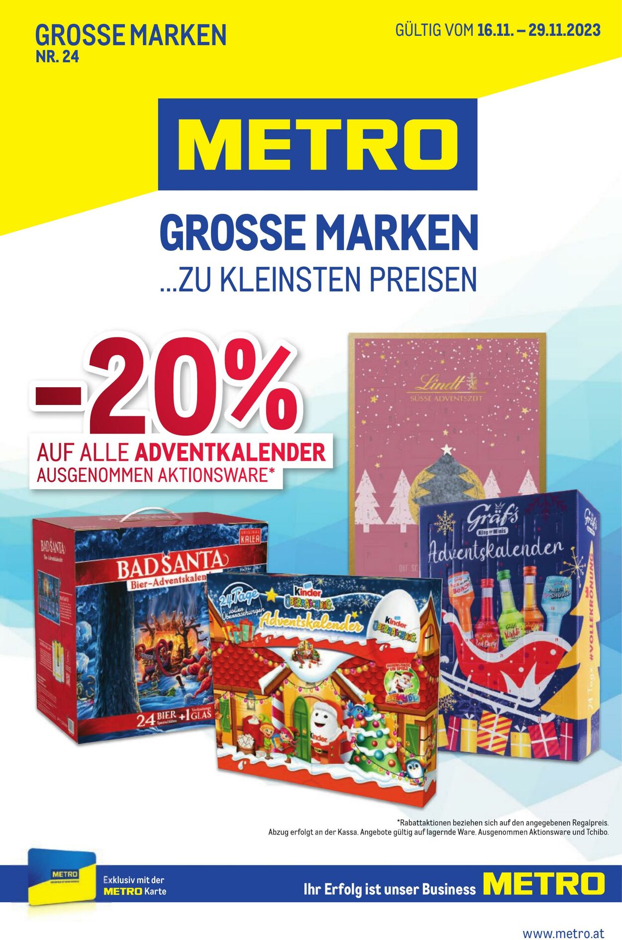 Prospekt Metro 16.11.2023 - 29.11.2023