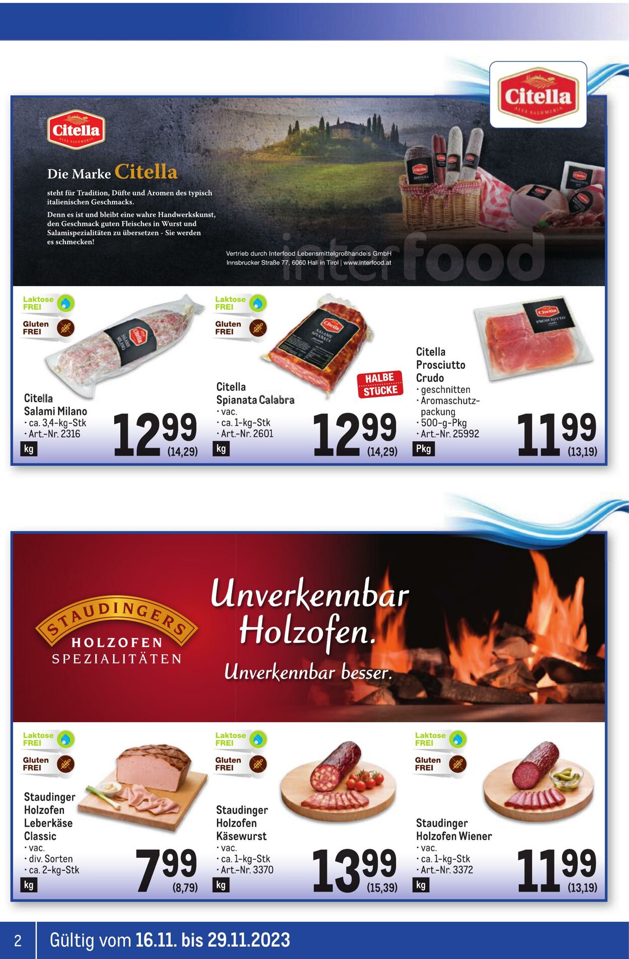 Prospekt Metro 16.11.2023 - 29.11.2023