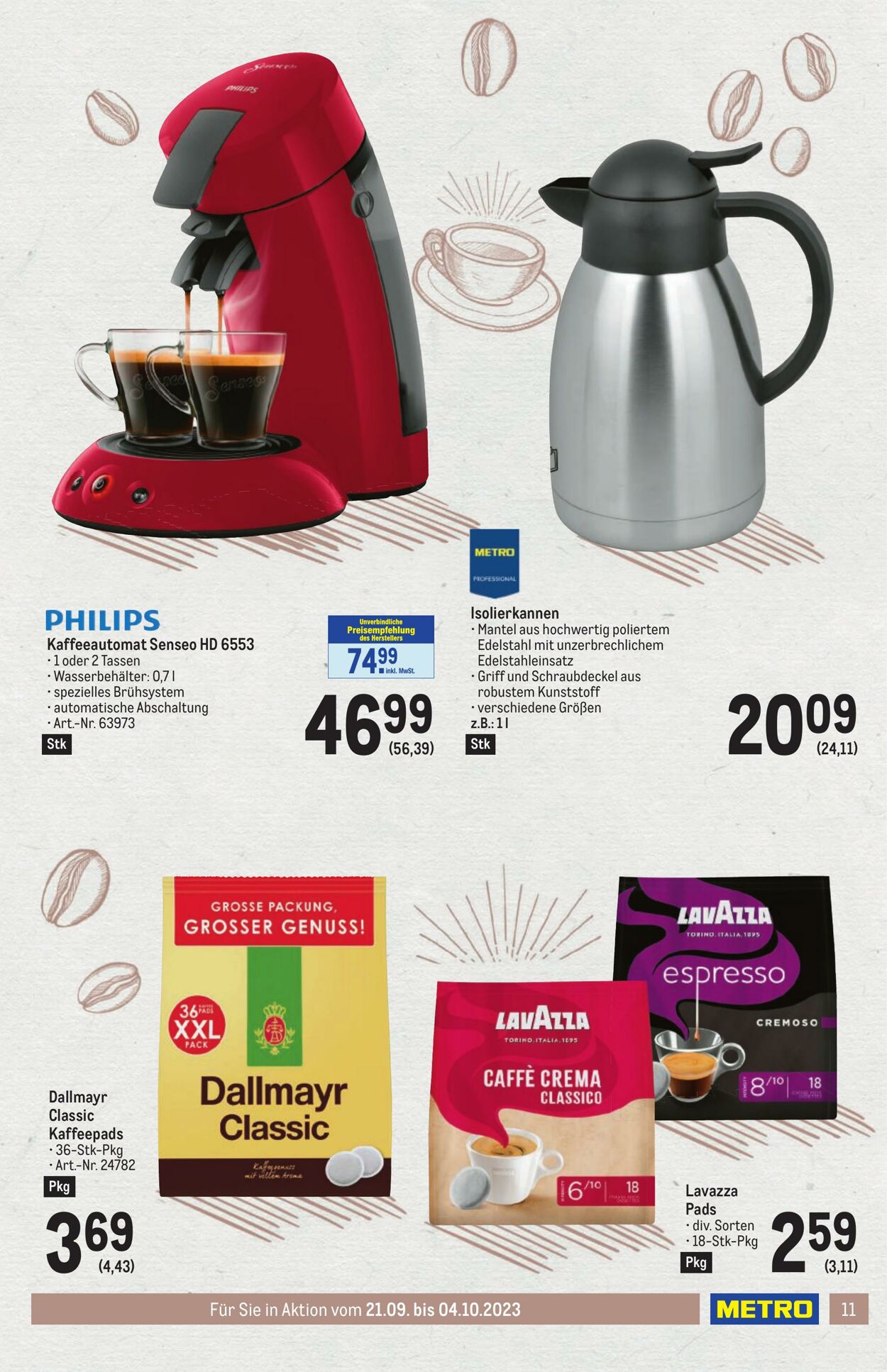 Prospekt Metro 21.09.2023 - 04.10.2023