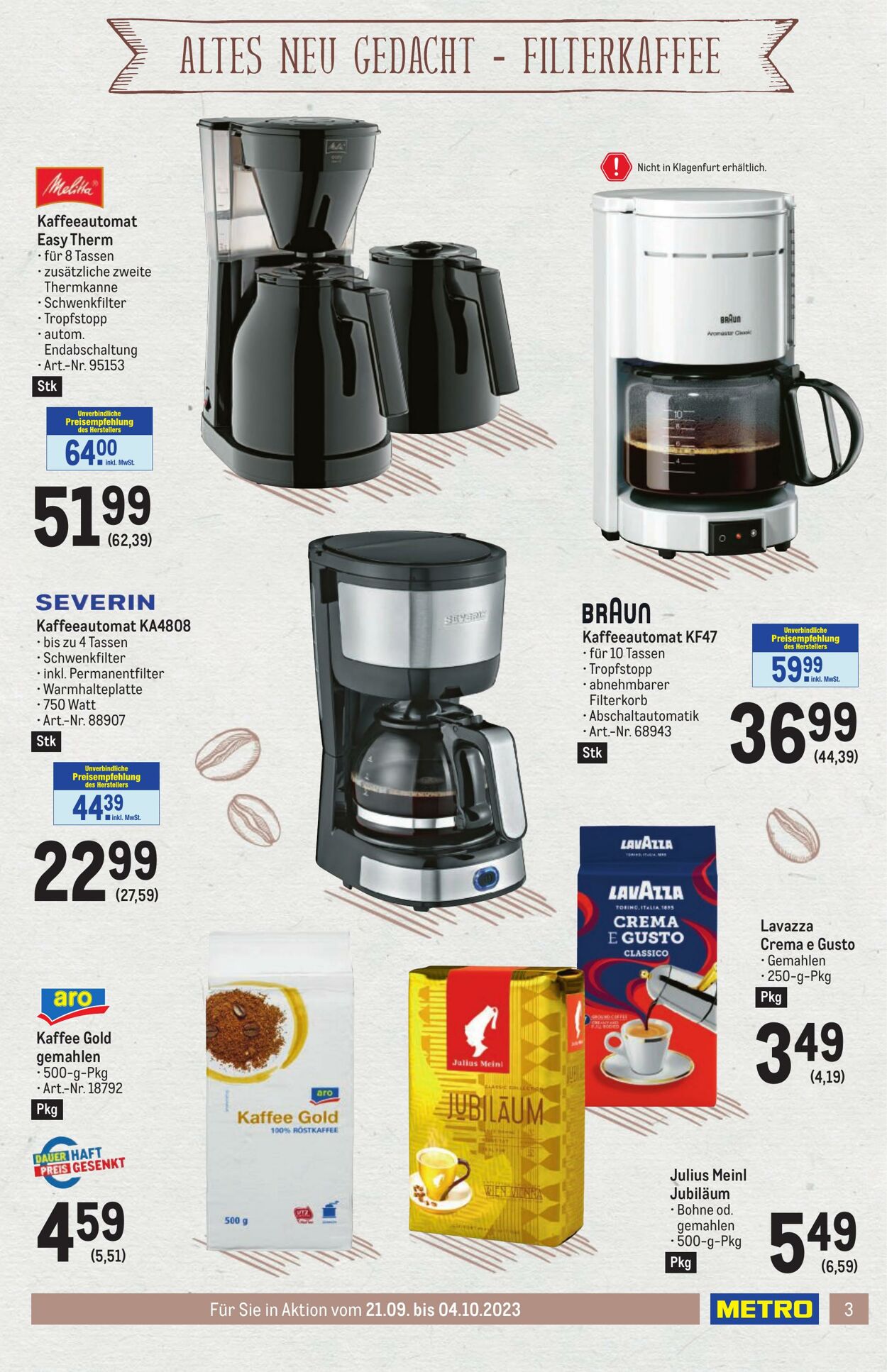 Prospekt Metro 21.09.2023 - 04.10.2023