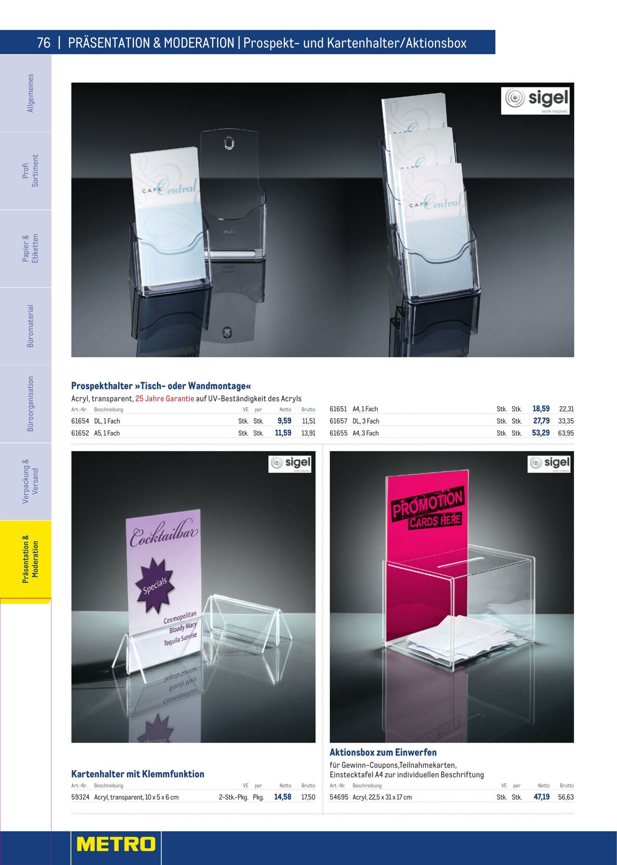 Prospekt Metro 01.06.2022 - 30.04.2023