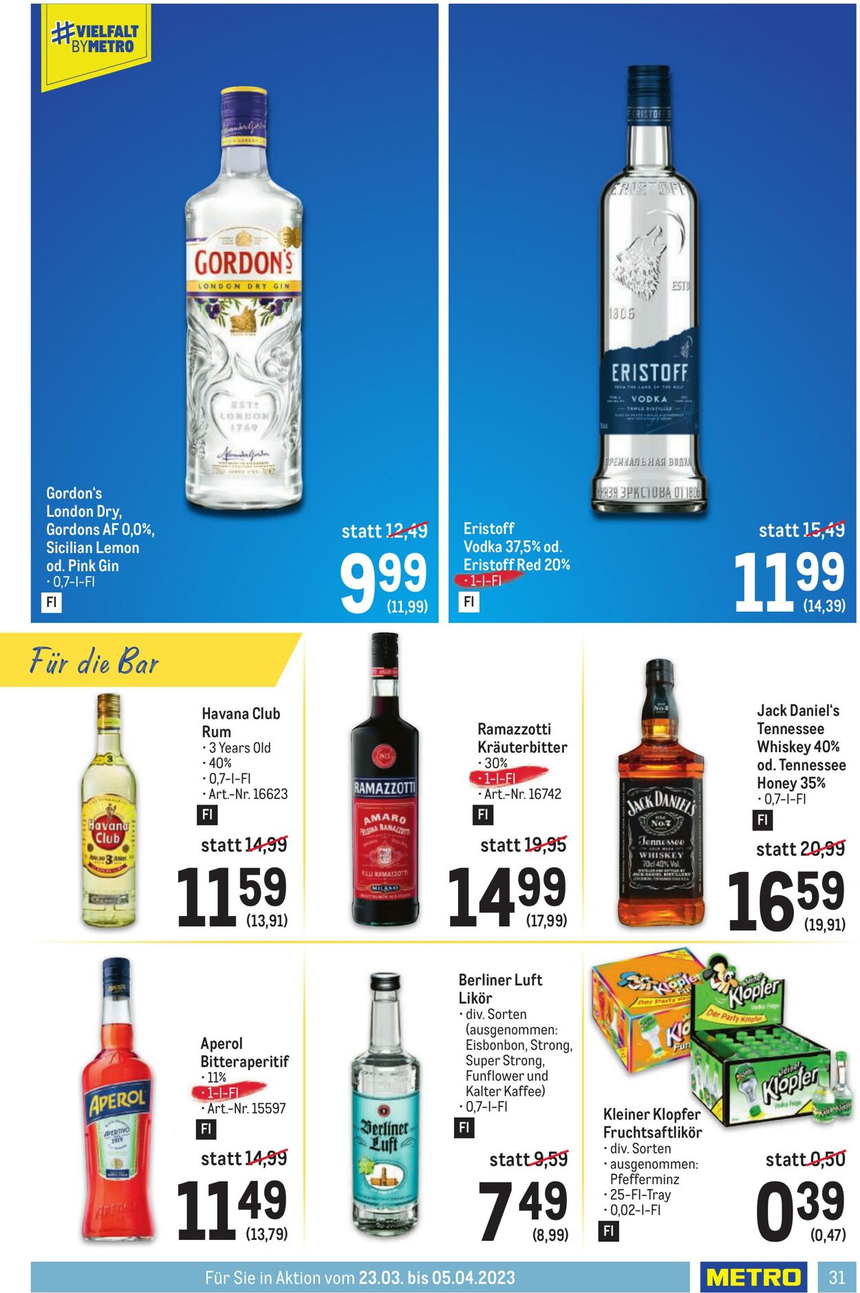 Prospekt Metro 23.03.2023 - 05.04.2023