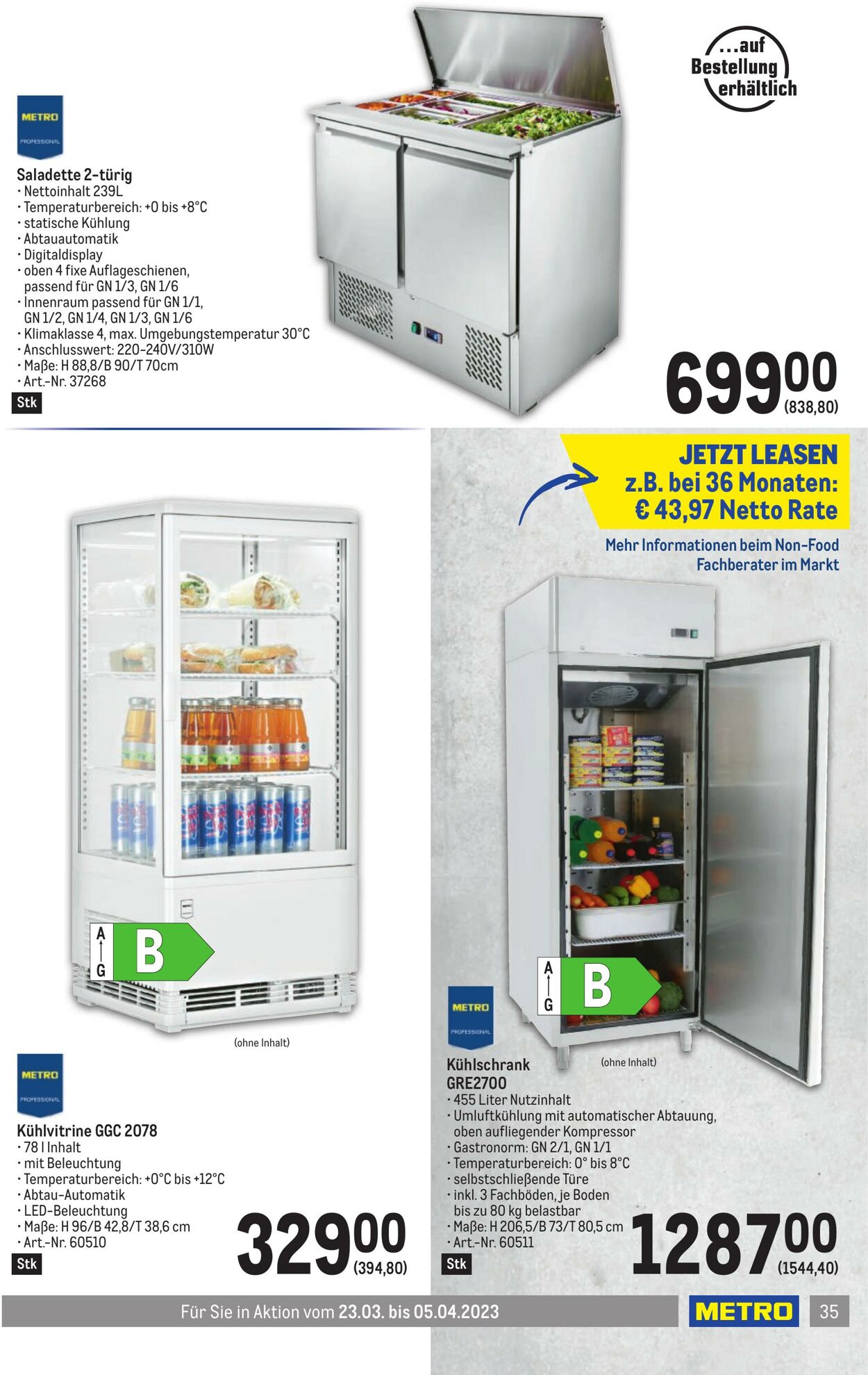 Prospekt Metro 23.03.2023 - 05.04.2023