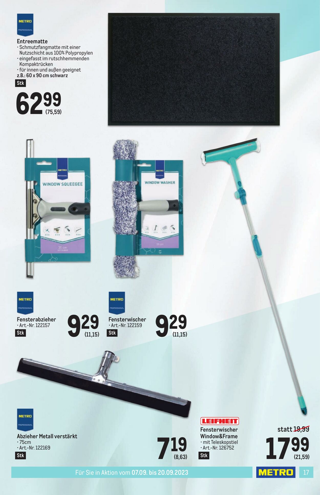 Prospekt Metro 07.09.2023 - 20.09.2023