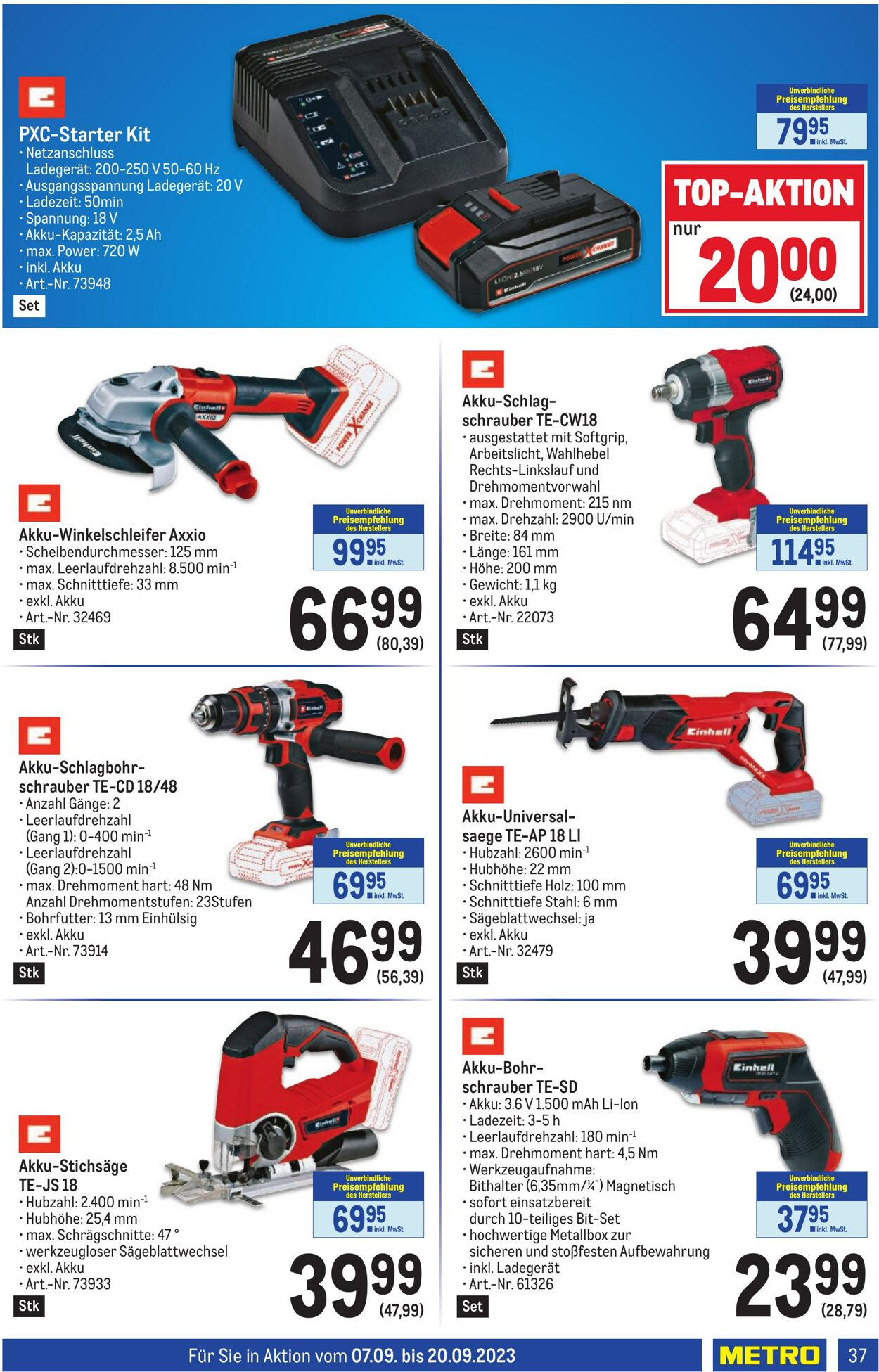 Prospekt Metro 07.09.2023 - 20.09.2023