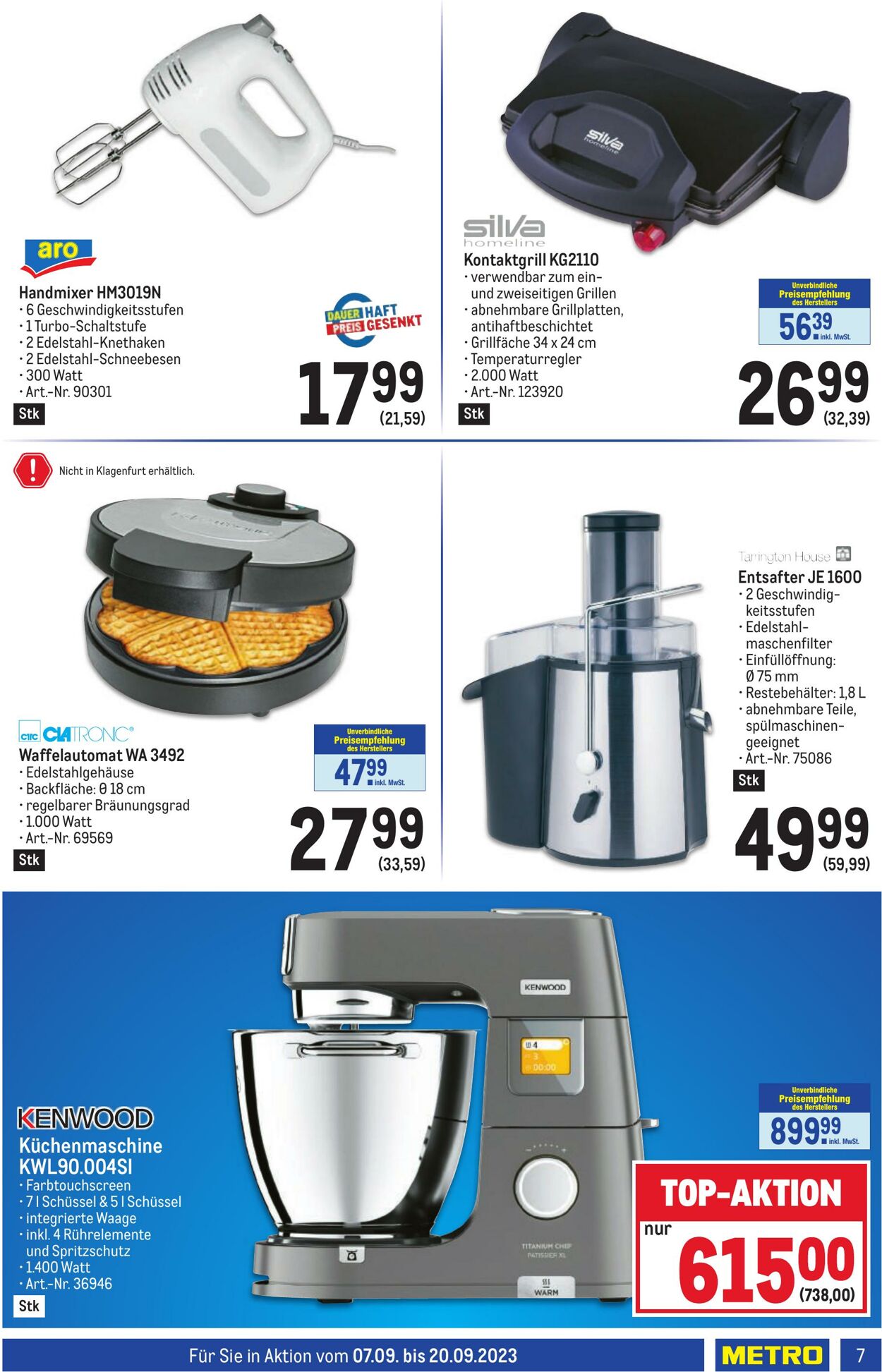 Prospekt Metro 07.09.2023 - 20.09.2023