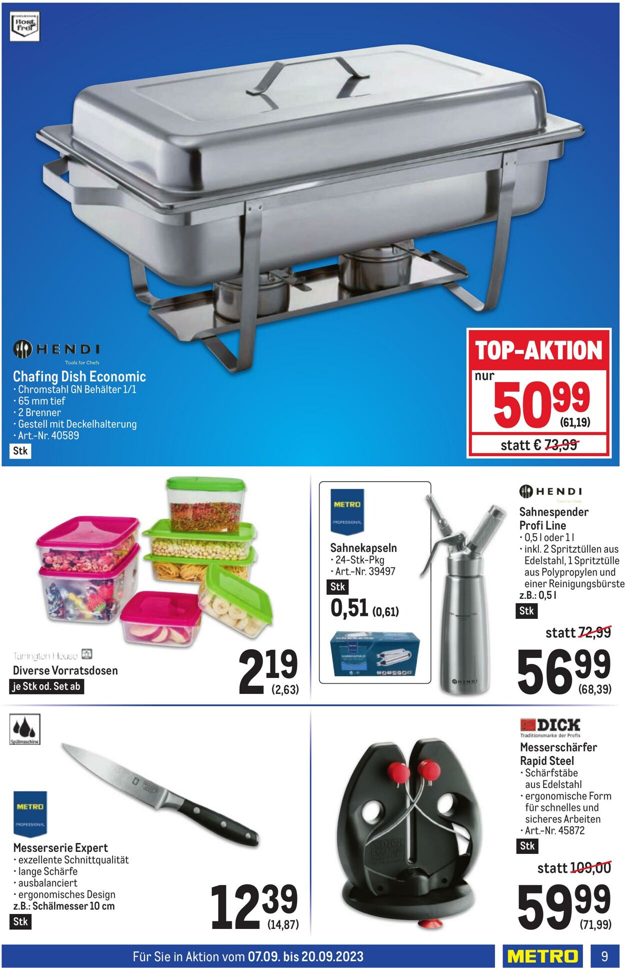 Prospekt Metro 07.09.2023 - 20.09.2023