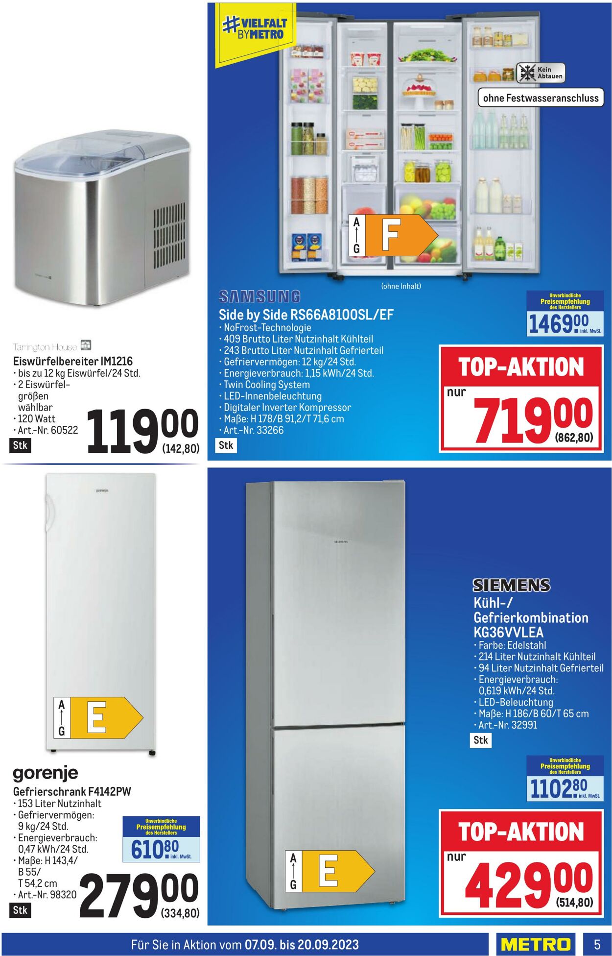 Prospekt Metro 07.09.2023 - 20.09.2023