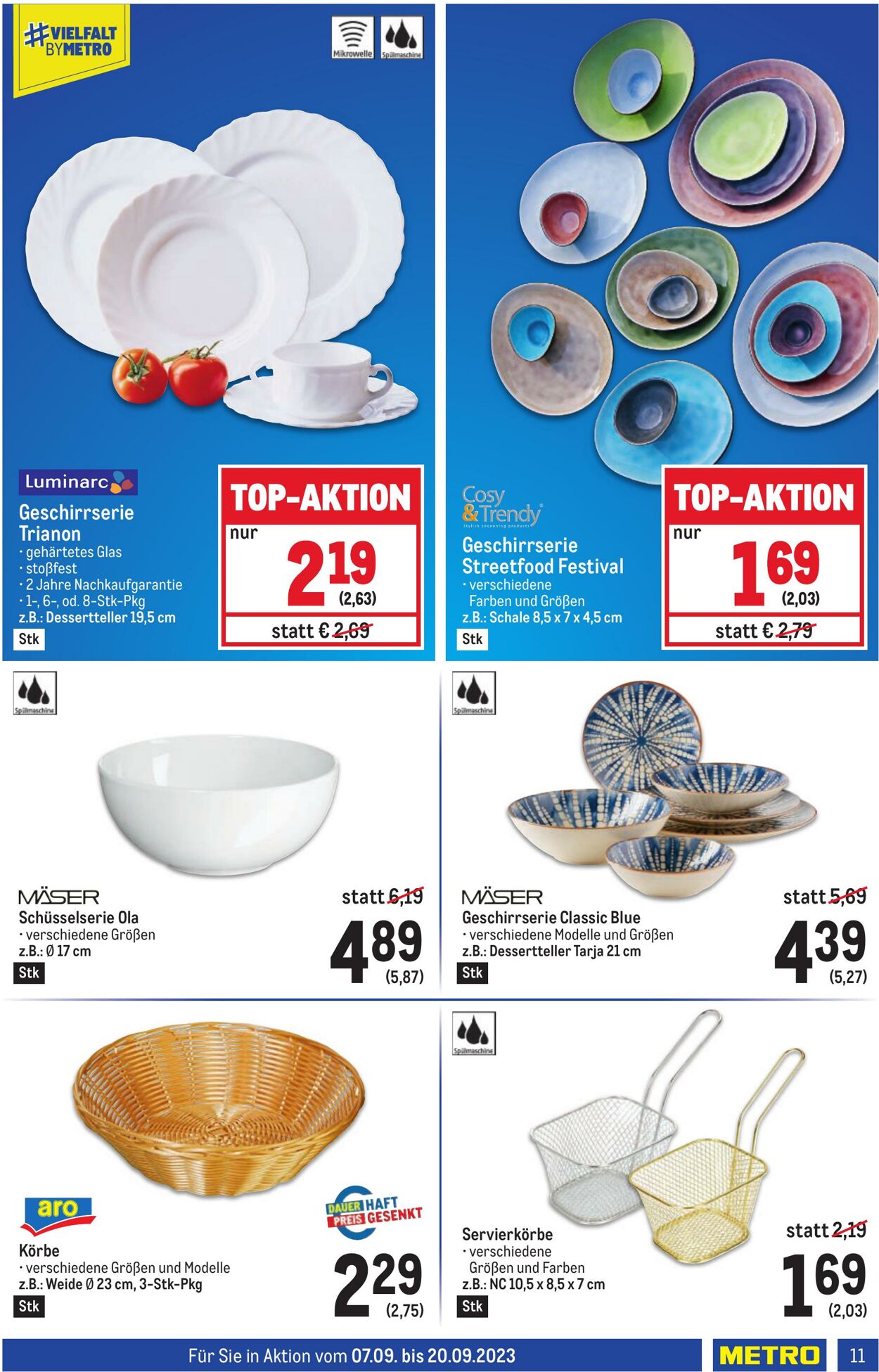 Prospekt Metro 07.09.2023 - 20.09.2023