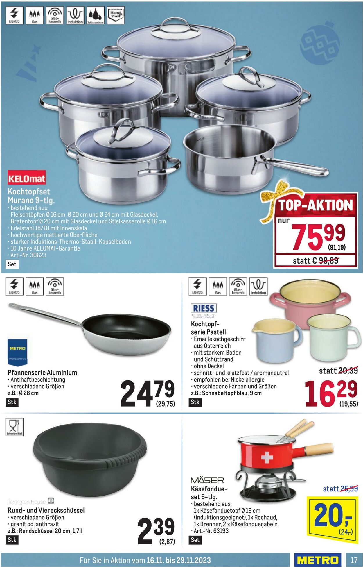 Prospekt Metro 16.11.2023 - 29.11.2023