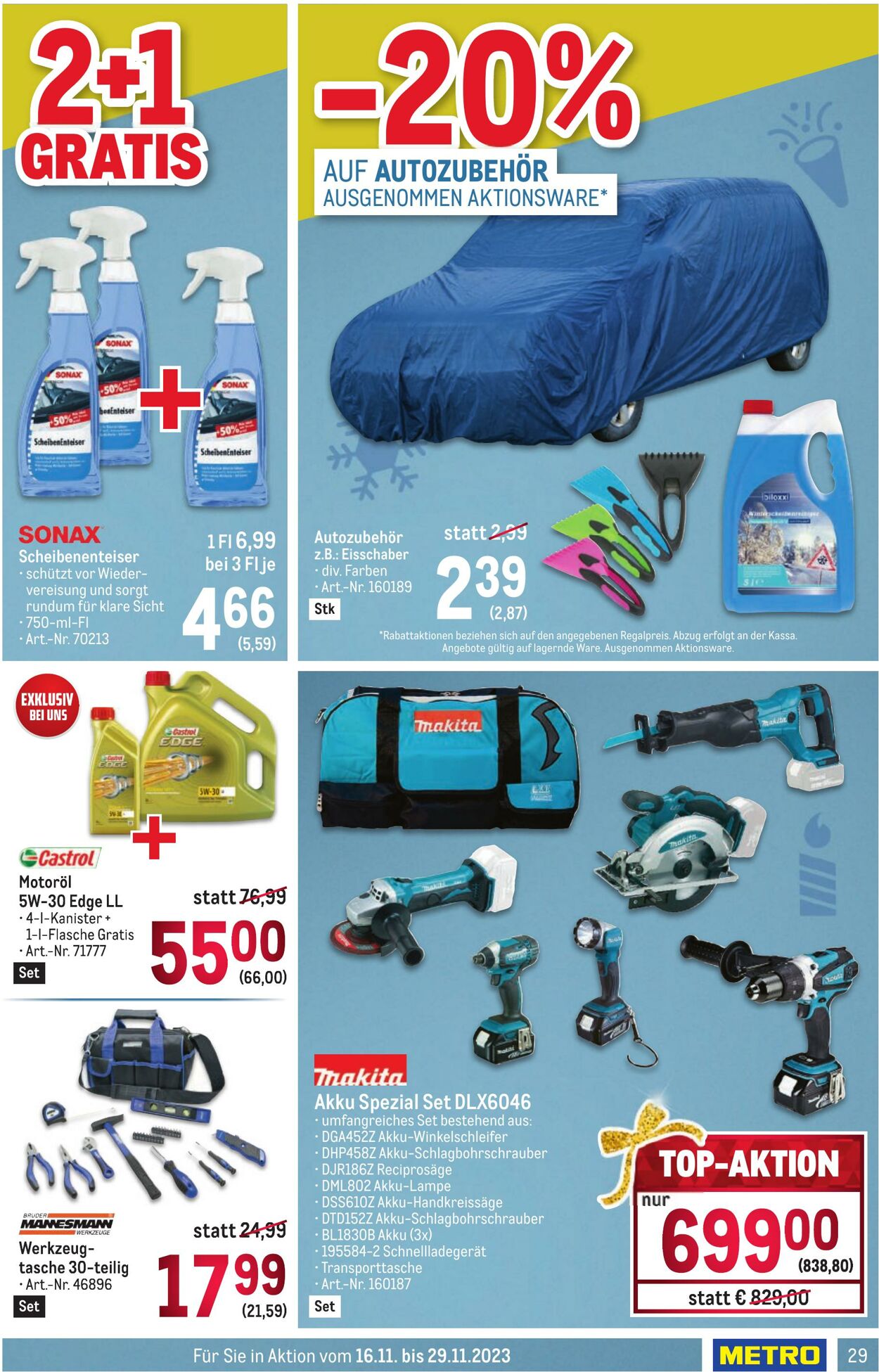 Prospekt Metro 16.11.2023 - 29.11.2023