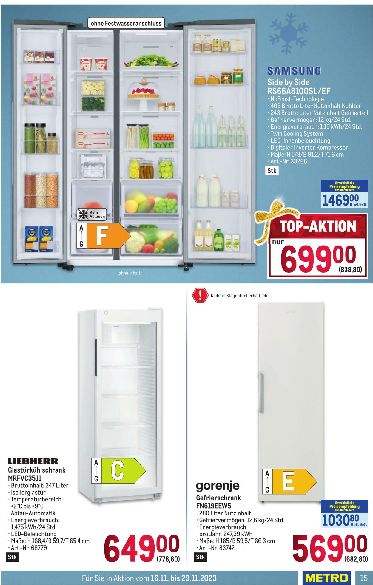 Prospekt Metro 16.11.2023 - 29.11.2023