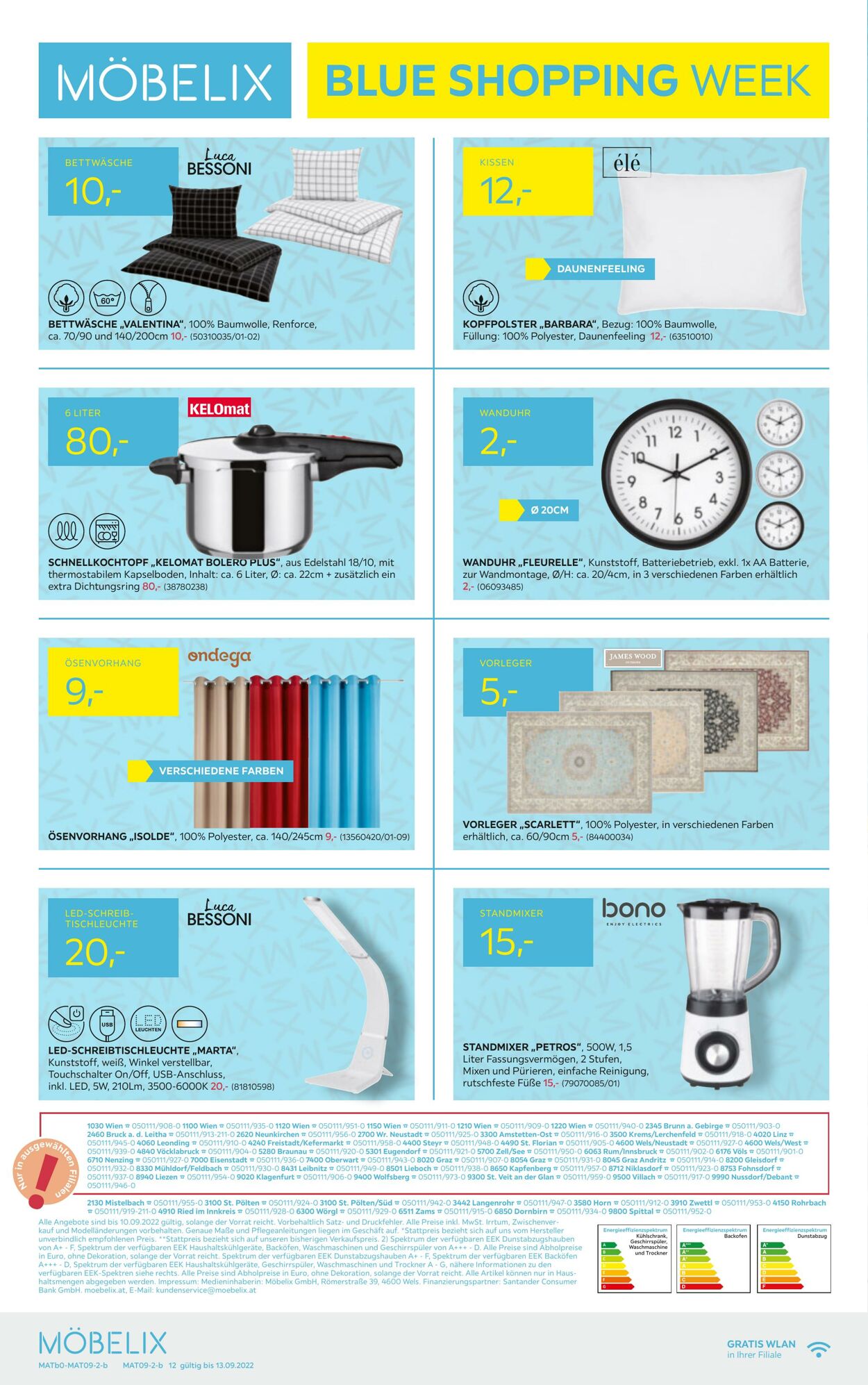Prospekt Möbelix 05.09.2022 - 13.09.2022