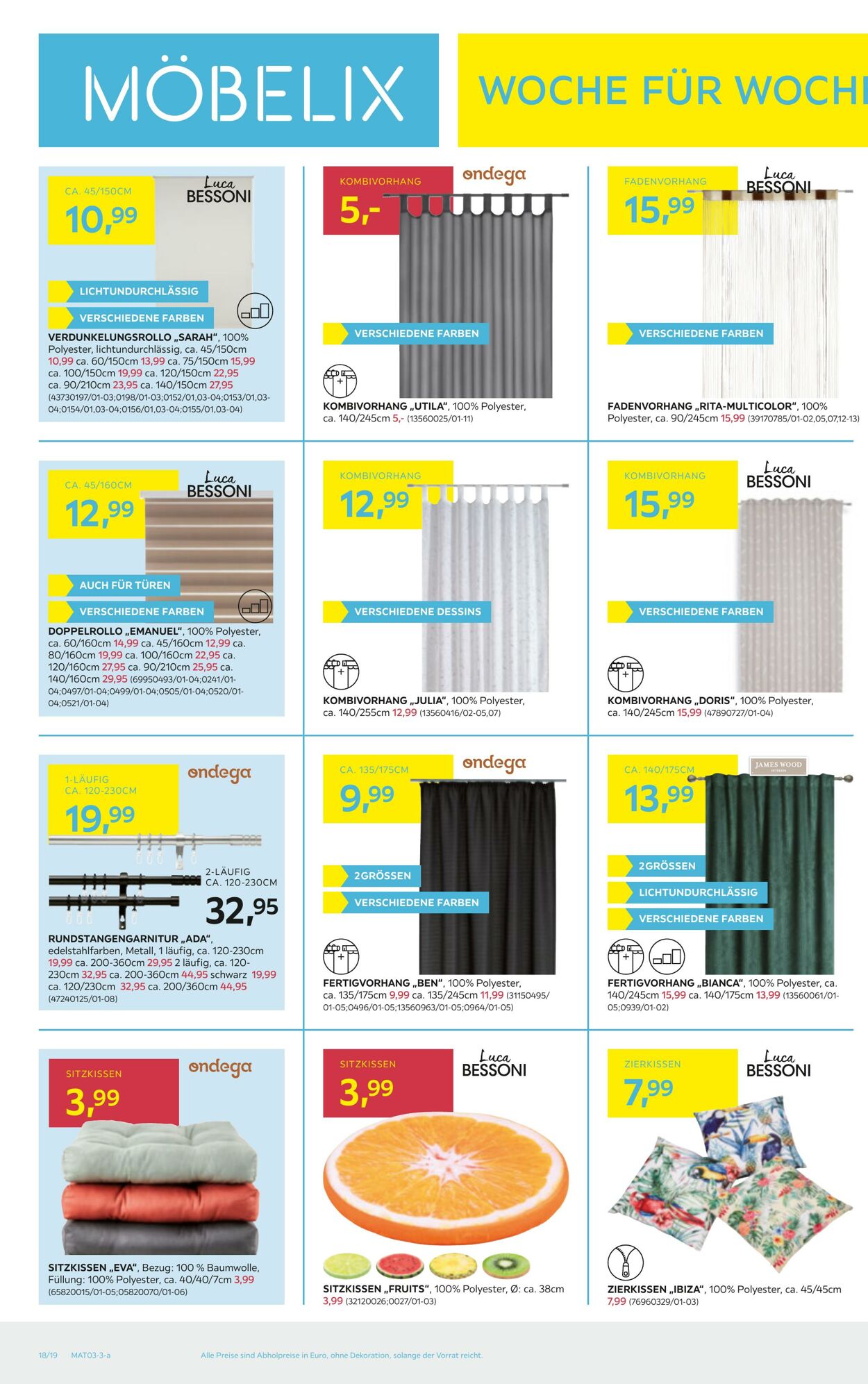 Prospekt Möbelix 27.02.2023 - 07.03.2023