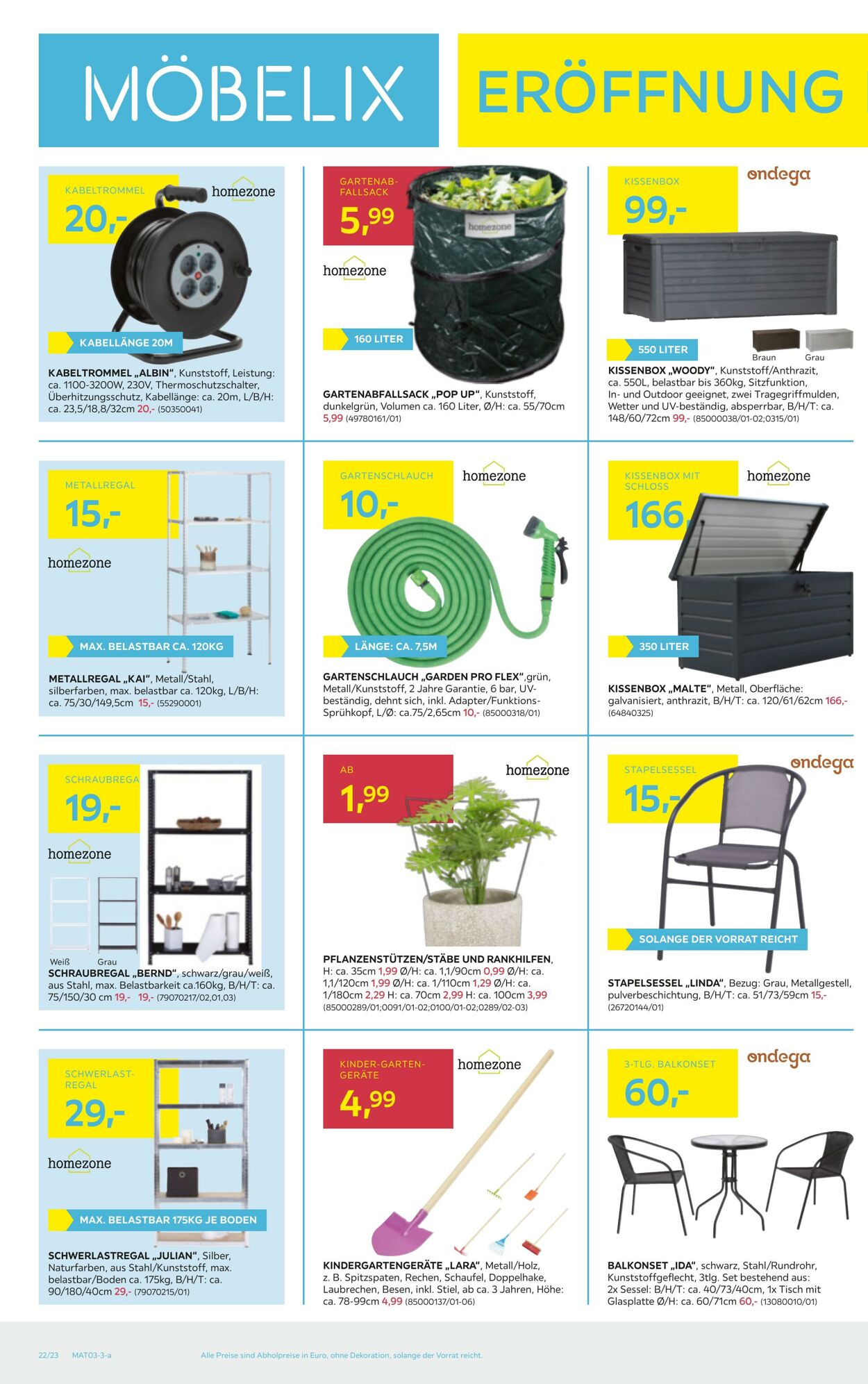 Prospekt Möbelix 27.02.2023 - 07.03.2023