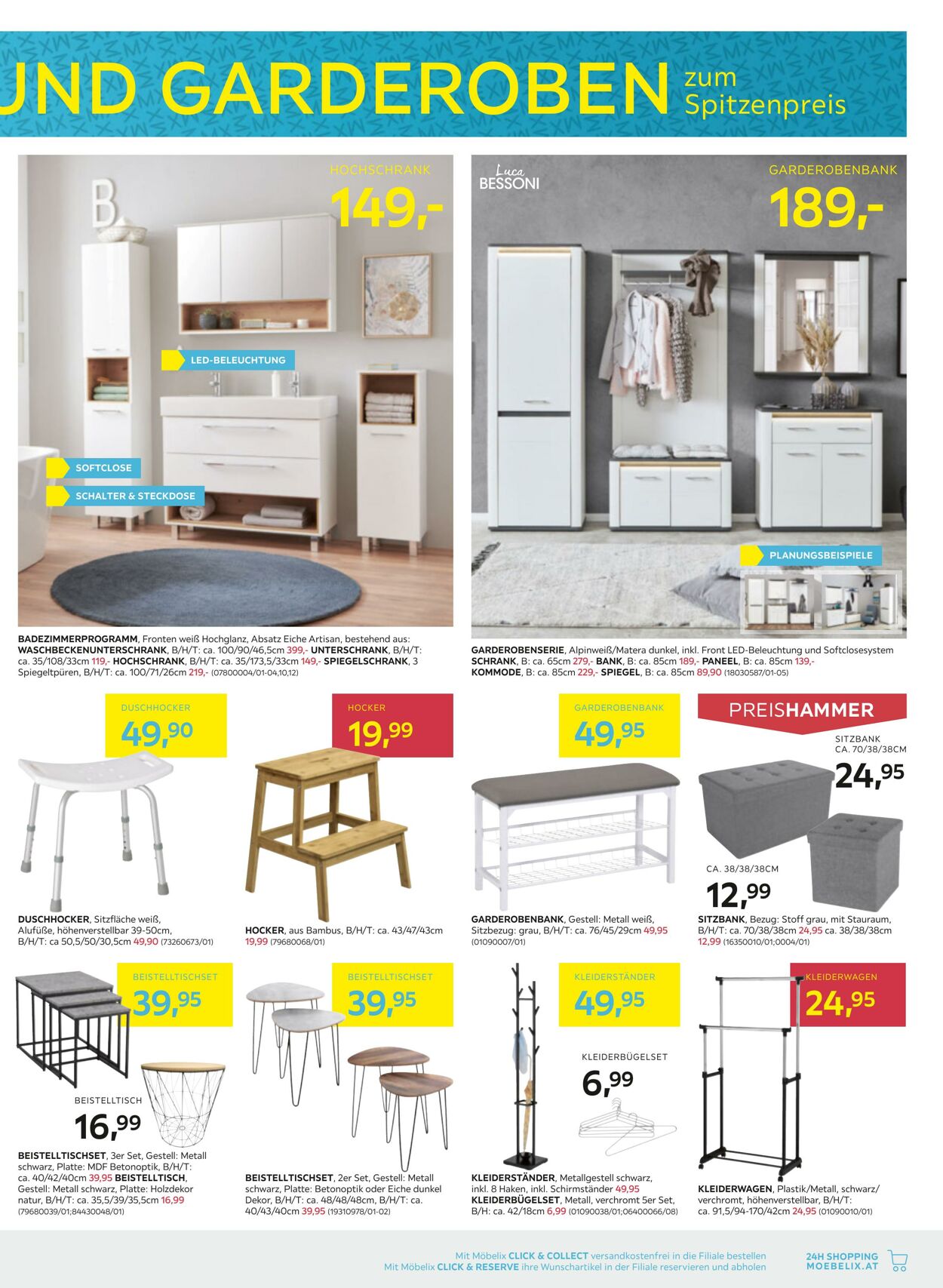 Prospekt Möbelix 31.07.2023 - 08.08.2023