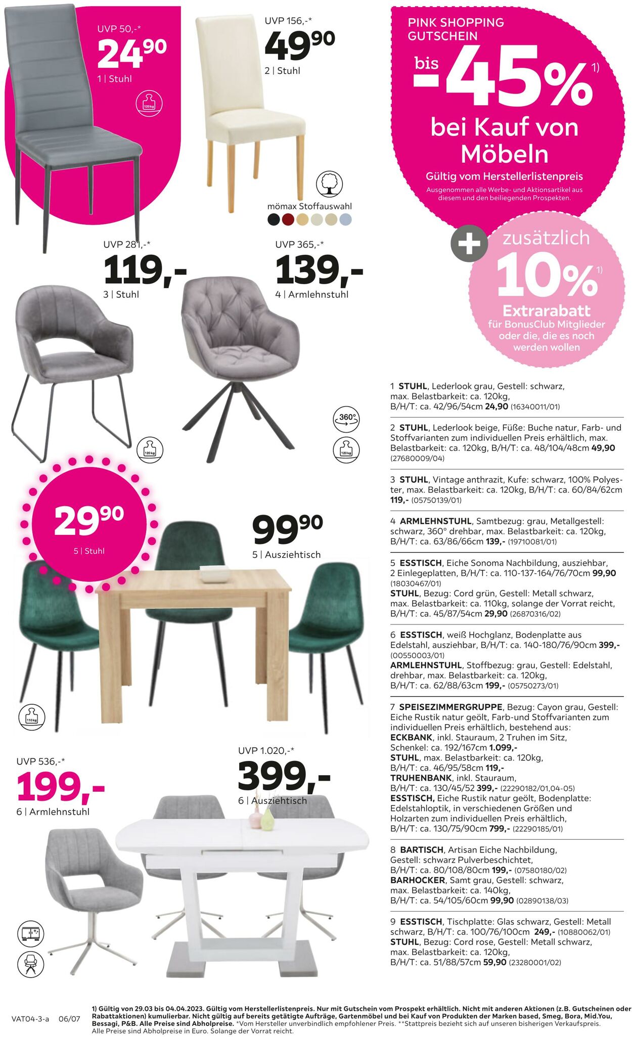 Prospekt Mömax 27.03.2023 - 08.04.2023