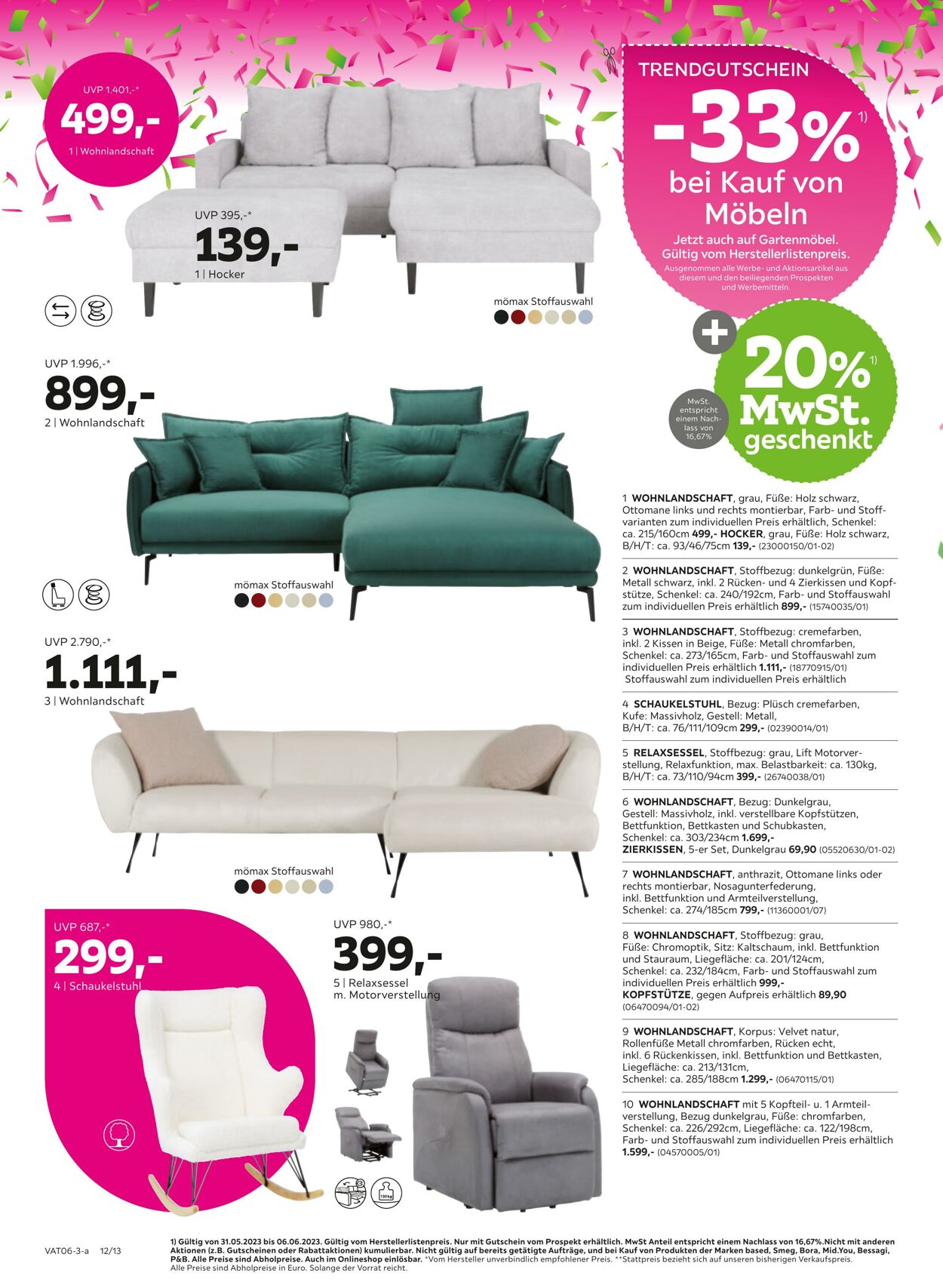 Prospekt Mömax 31.05.2023 - 06.06.2023