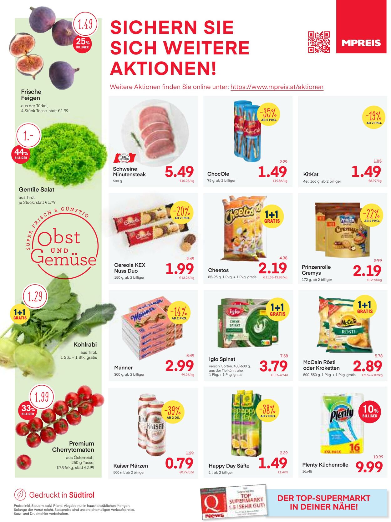 Prospekt MPREIS 25.09.2023 - 01.10.2023