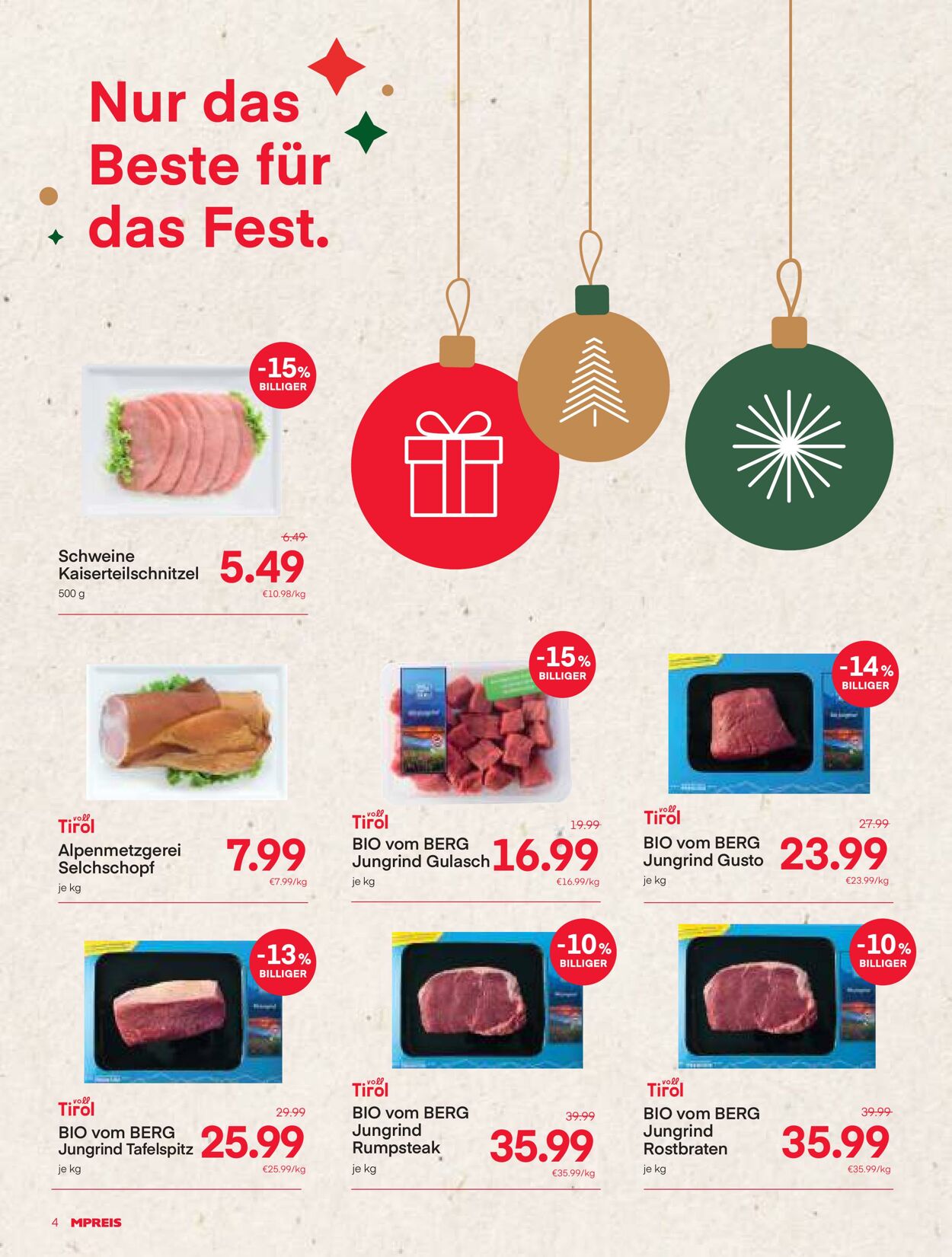 Prospekt MPREIS 04.12.2023 - 10.12.2023