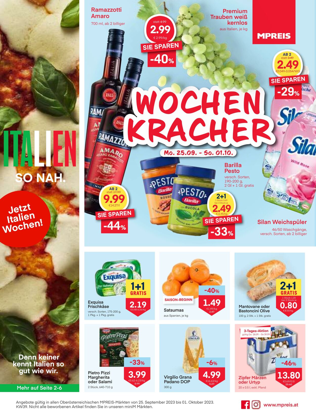 Prospekt MPREIS 25.09.2023 - 01.10.2023