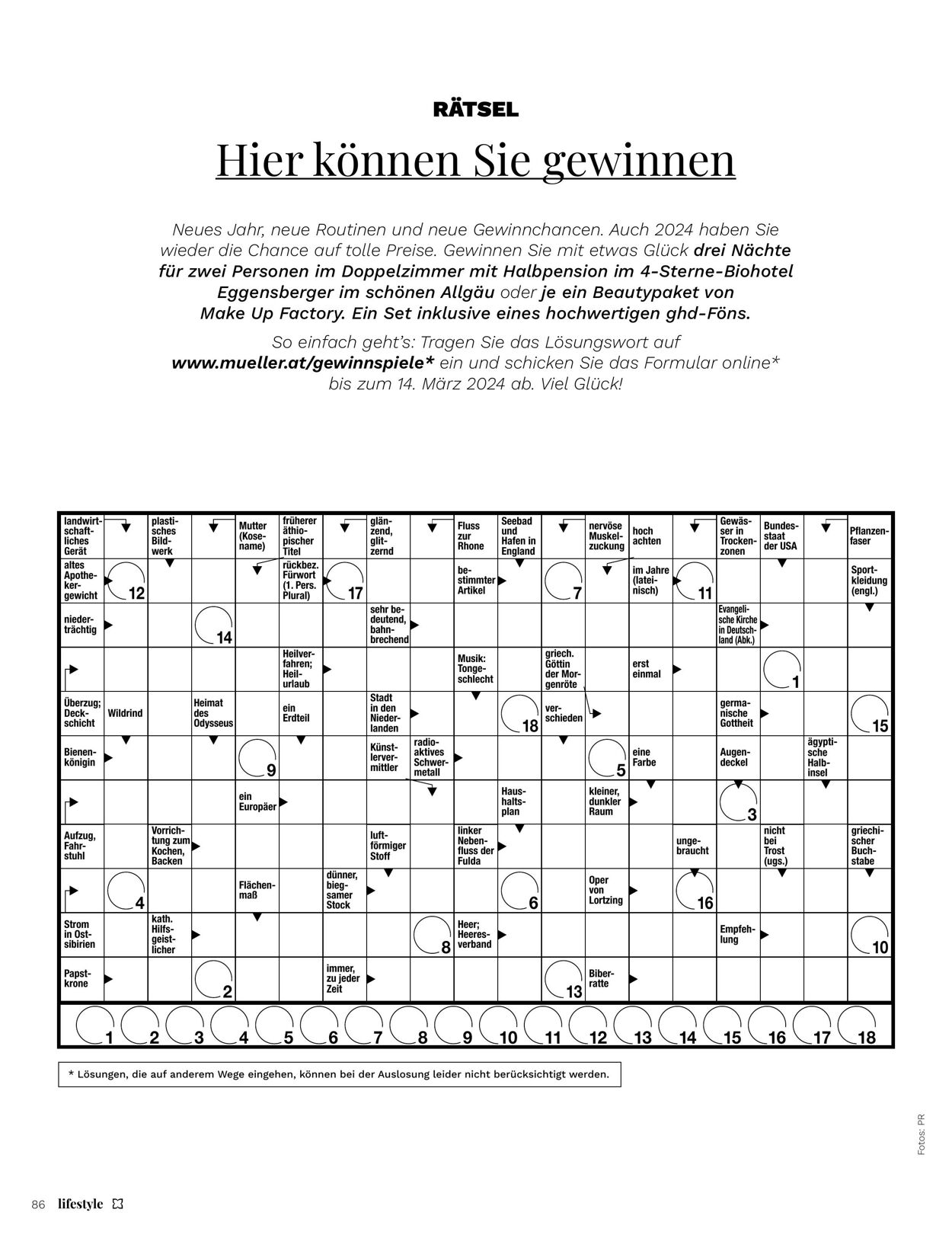 Prospekt Müller 22.01.2024 - 14.03.2024