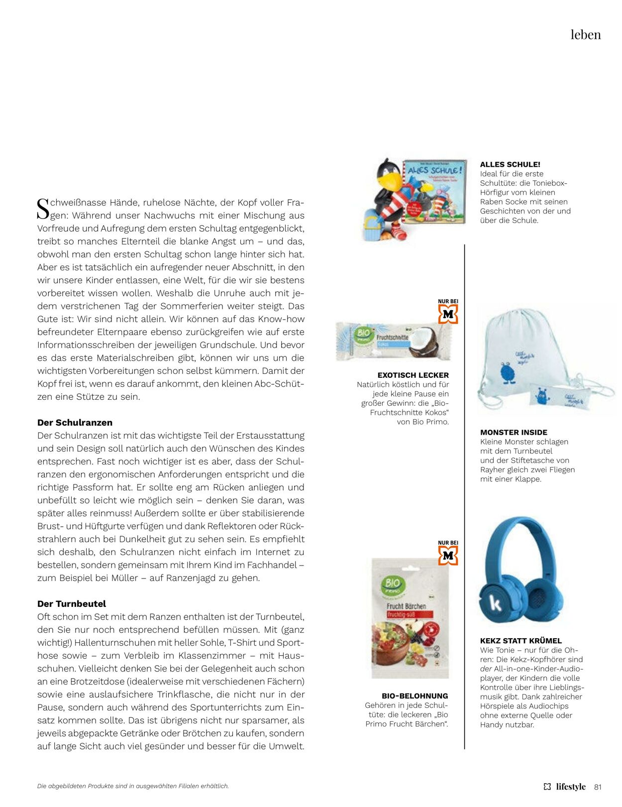 Prospekt Müller 01.07.2023 - 31.08.2023