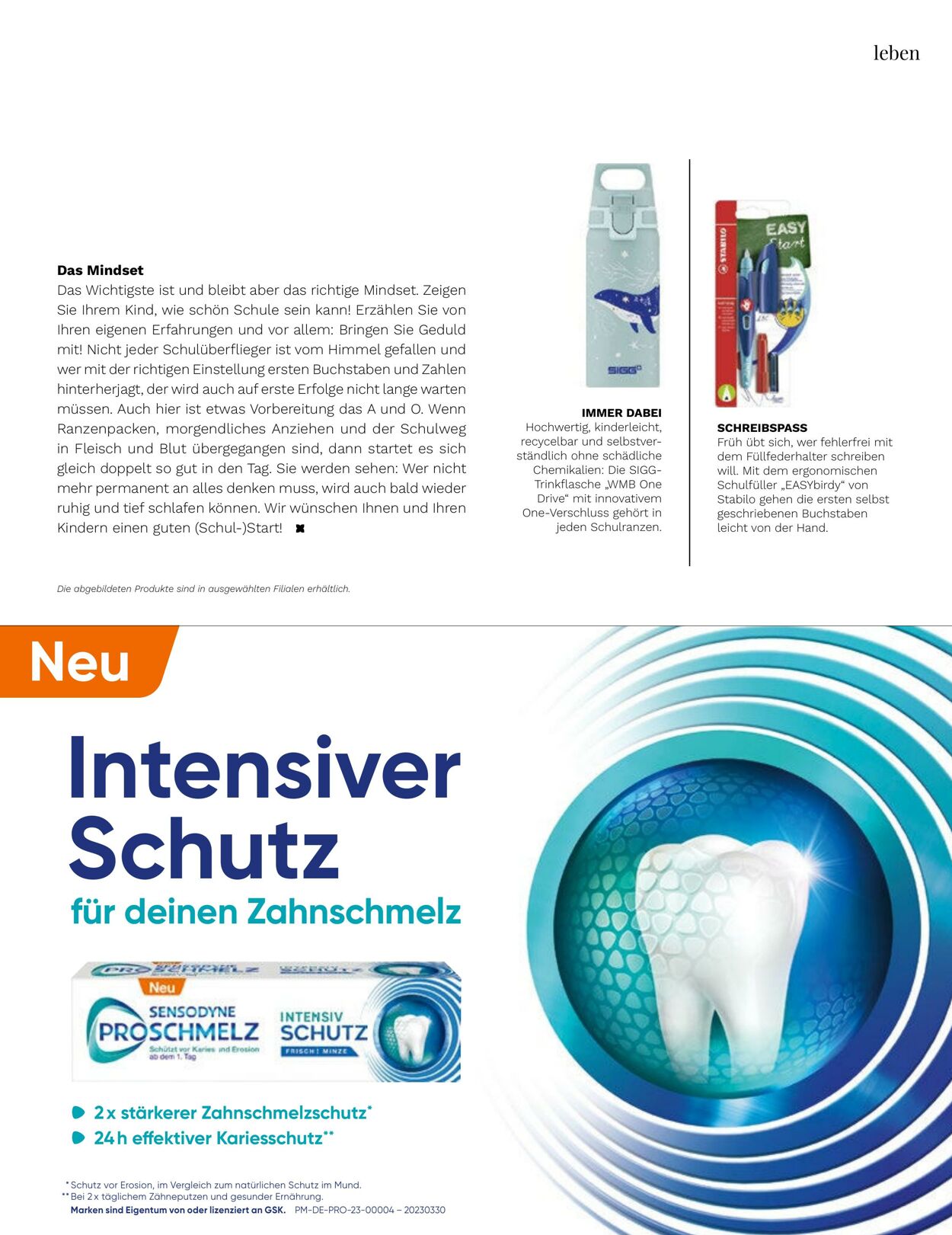 Prospekt Müller 01.07.2023 - 31.08.2023