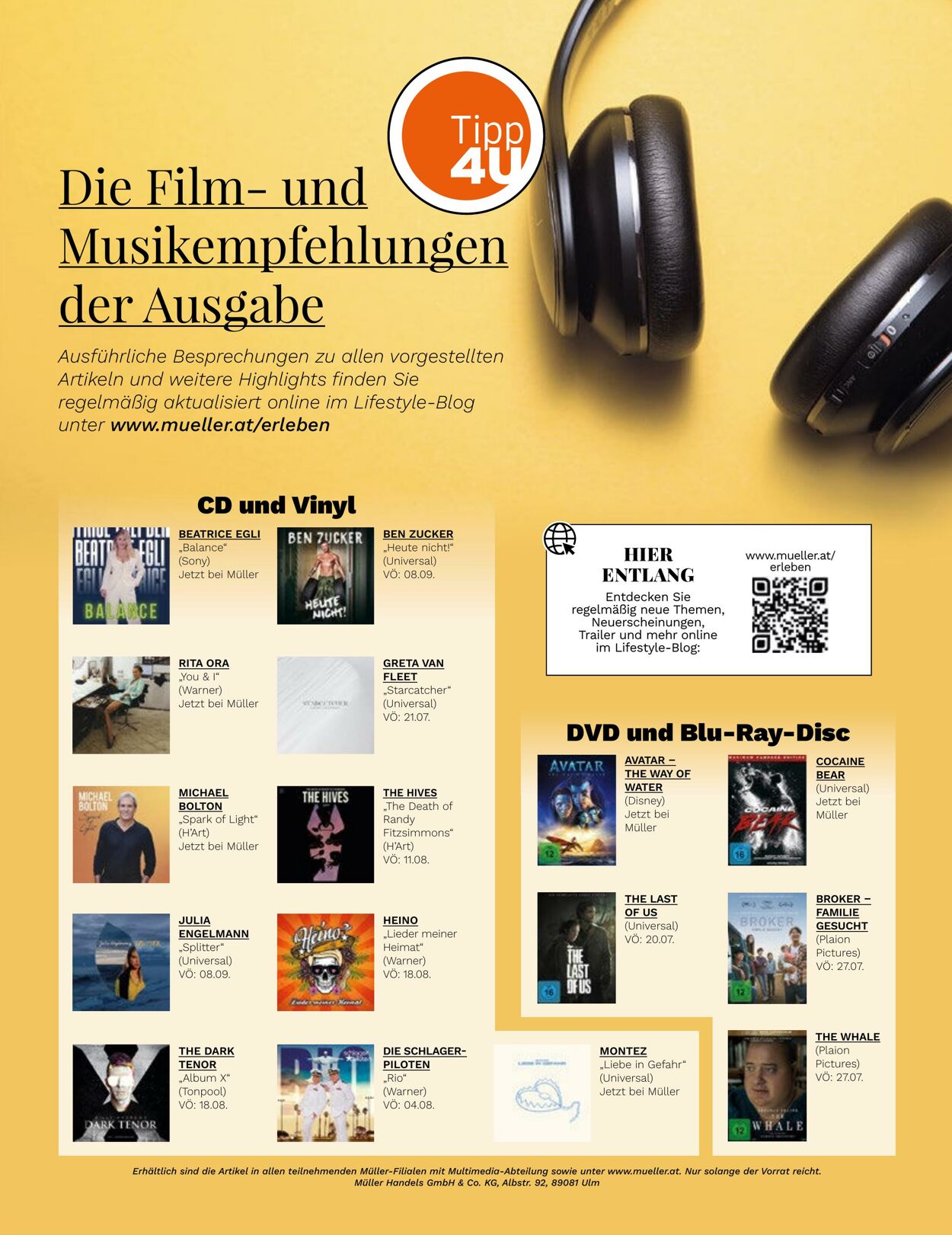 Prospekt Müller 01.07.2023 - 31.08.2023