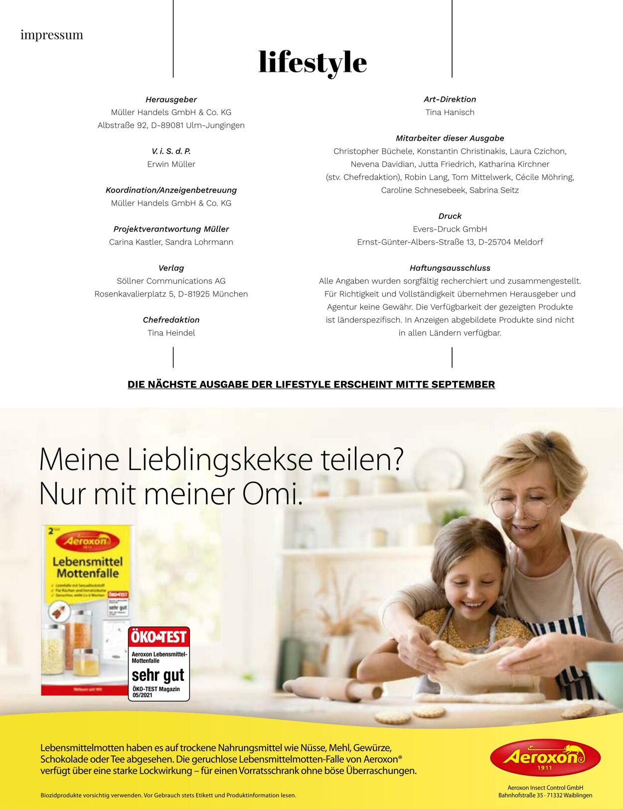 Prospekt Müller 01.07.2023 - 31.08.2023