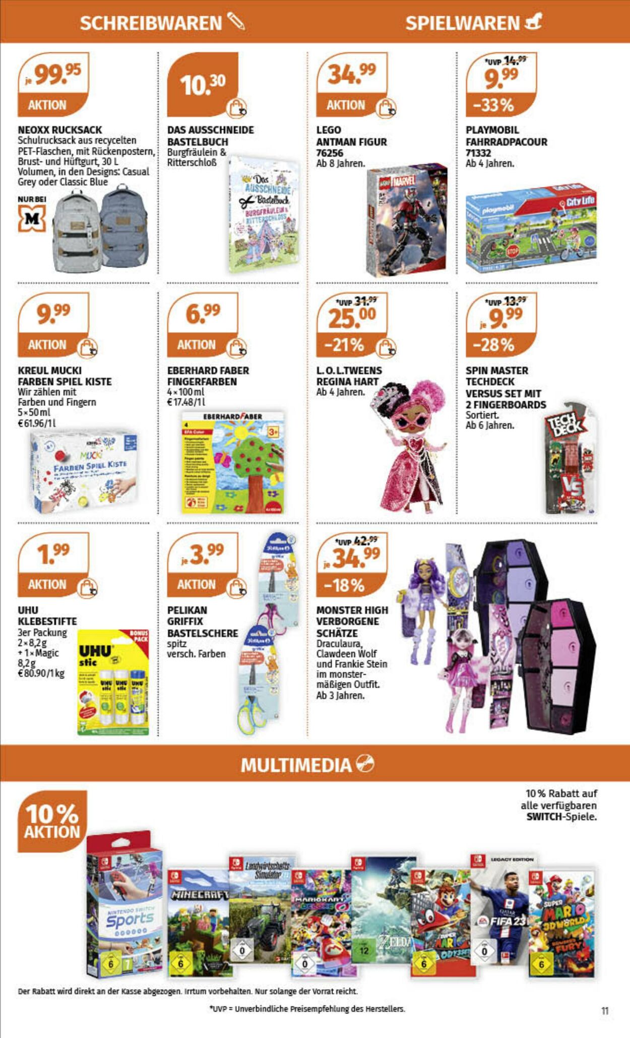 Prospekt Müller 17.07.2023 - 23.07.2023