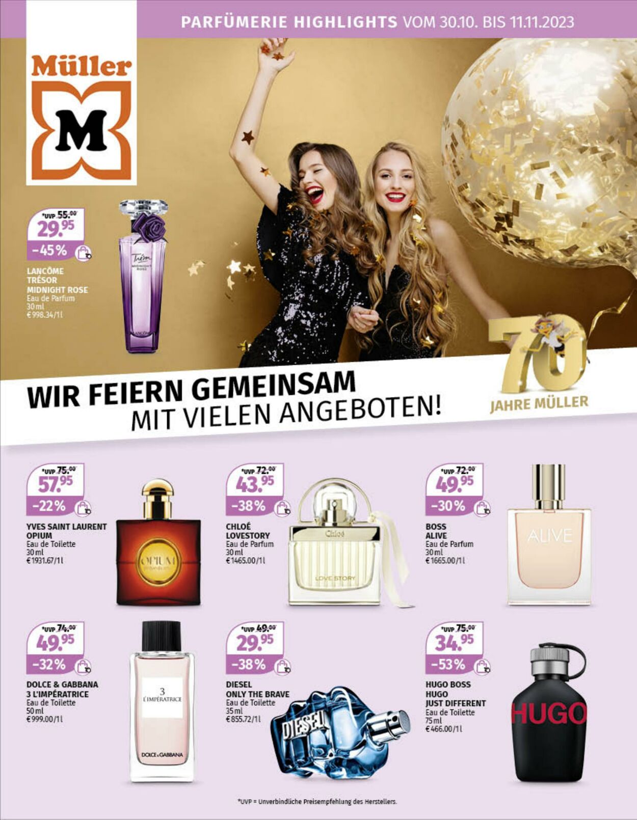 Prospekt Müller 30.10.2023 - 11.11.2023